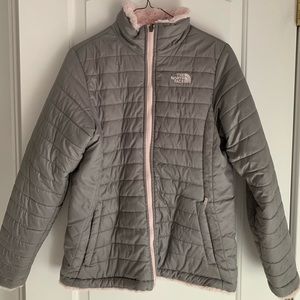 Girls Reversible North Face jacket
